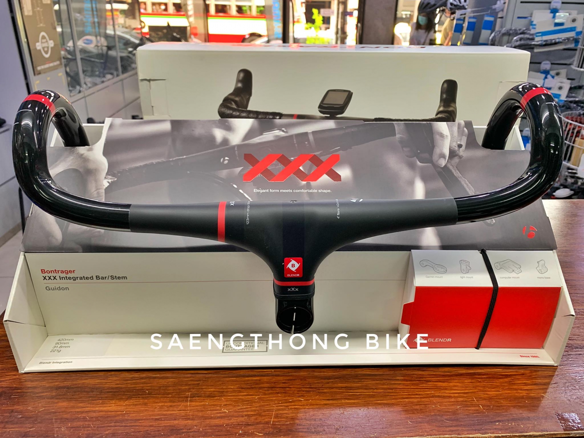 BONTRAGER RACE XXX INTEGRATED BAR STEM Saengthong Bike