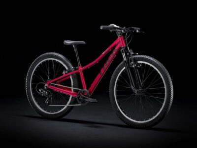 จักรยานเสือภูเขาเด็ก TREK Precaliber 24 Girl สีแดงบานเย็น Margenta