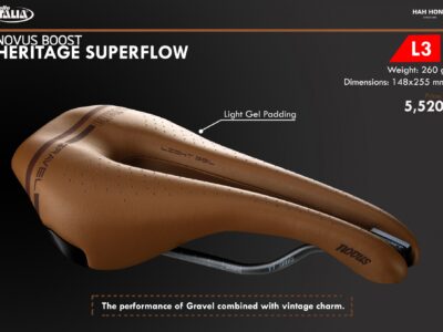 เบาะ Selle Italia รุ่น Novus Boost Heritage สีน้ำตาล
