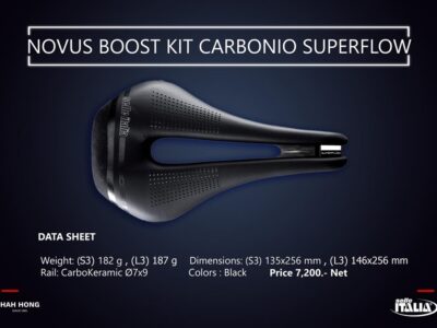เบาะ Selle Italia รุ่น Novus Boost Kit Carbonio SuperFlow